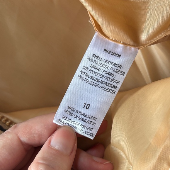 Derek Heart Girls Leopard Print Puffer Vest - Size 10 - Picture 6 of 7